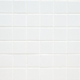 Domino White 2X2 Polished Porcelain Mosaic Tile