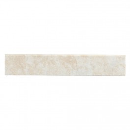 Essentials Charisma White Bullnose 3X18 Matte Ceramic Tile