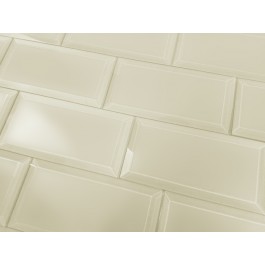 Frosted Elegance Cecilia 3X6 Glossy Subway Glass 