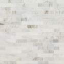 Arabescato Venato White 2X6 Honed Marble Mosaic Tile