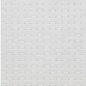 White and Gray Basketweave 11.81X11.81 6mm Matte Porcelain Mosaic Tile