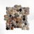 Rio 12X12 Interlocking Tumbled Pebble Tile