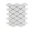 Thassos White With Carrara Dot 1X2 Diamond Octagon Marble Mosaic