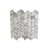 Carrara With Thassos White Dot 1X2 Chevron Marble Mosaic
