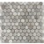 Gray Cloud Hexagon 1x1 Polished Mosaic