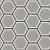 Hexley Hive 9X10.5 Hexagon Matte Porcelain Mosaic Tile