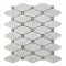 Carrara White 12X11 Octagon Mosaic
