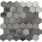 Stainless Steel 2" Hexagon Mosaic
