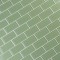 Mint Green 2x4 Subway Glass Mosaic